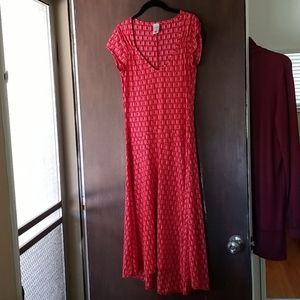 Old Navy stretchy flare dress